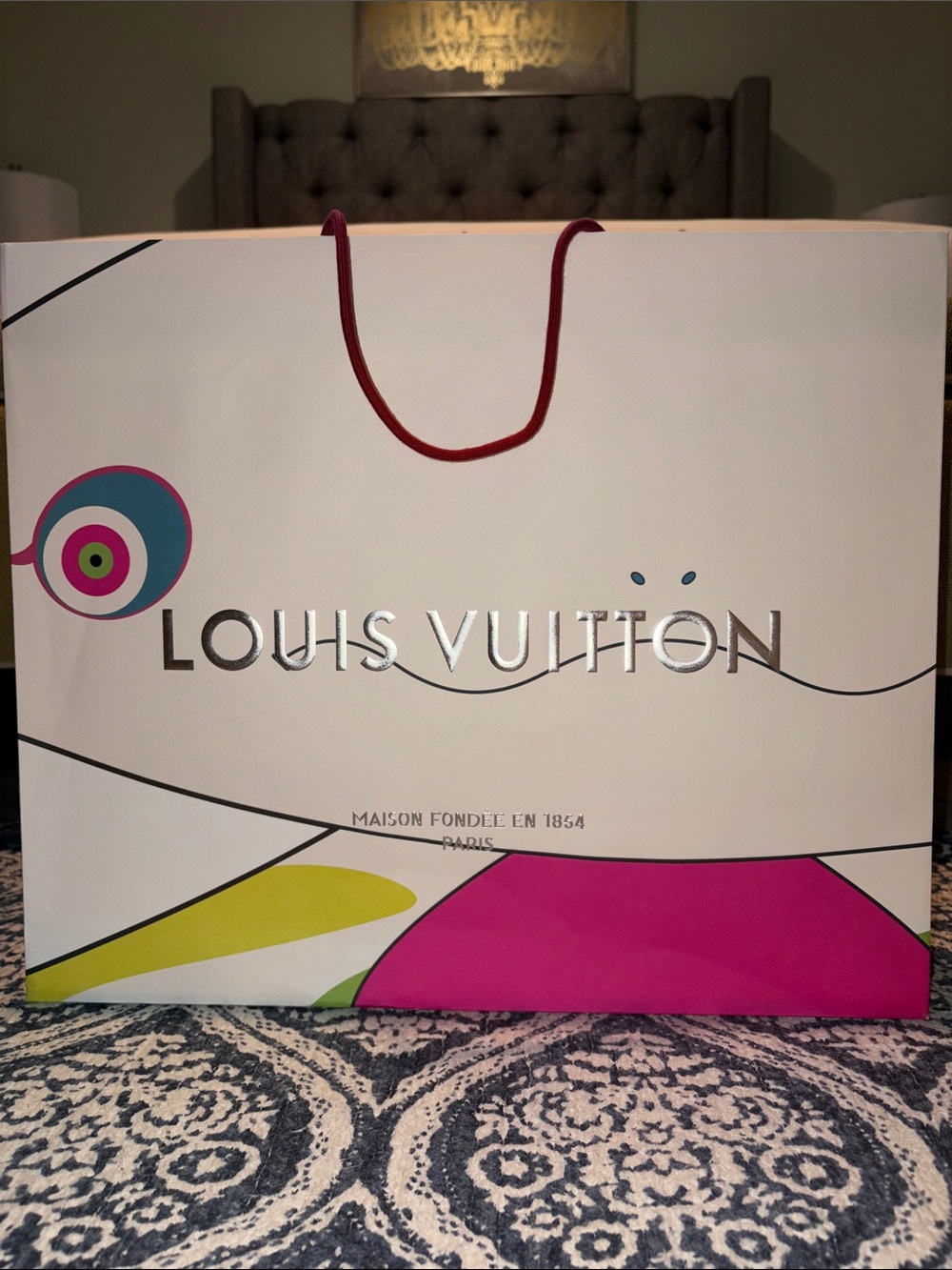 Louis Vuitton MURAKAMI 20th Year Shopping Bag - Large - Picture 5 of 5